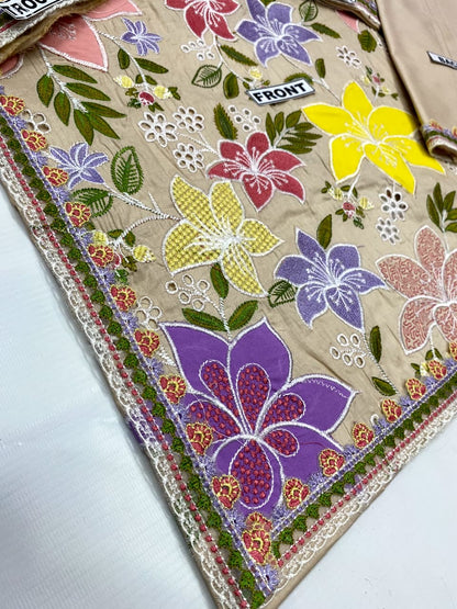 ANEELA’S EMBROIDERED LAWN - 3 PC UNSTITCHED