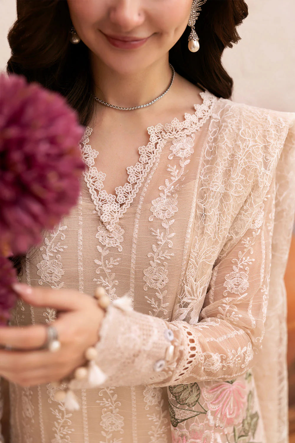 SAIRA RIZWAN EMBROIDERED LAWN - 3 PC UNSTITCHED