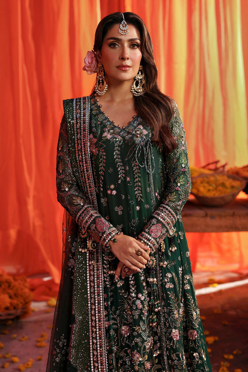 NUREH LUXURY EMBROIDERED CHIFFON - 3 PC UNSTITCHED