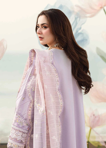 QALAMKAR PREMIUM LAWN EMBROIDERED - 3 PC UNSTITCHED