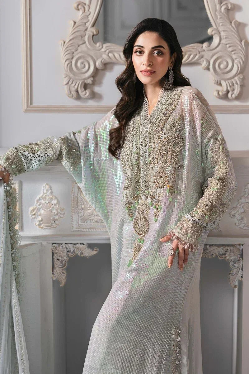 MARIA B LUXURY EMBROIDERED CHIFFON - 3 PC UNSTITCHED