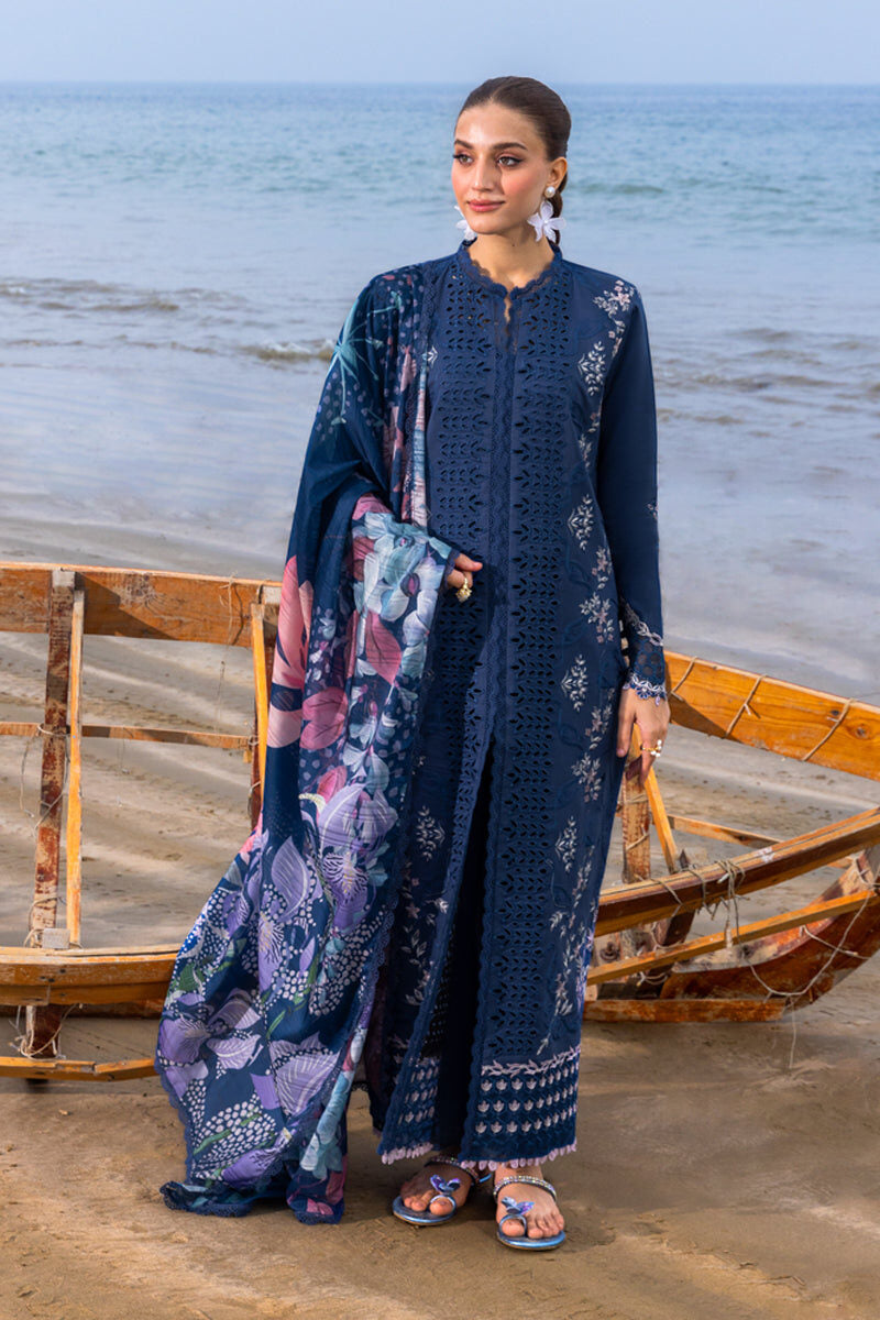 RANG RASIYA EMBROIDERED CHIKANKARI LAWN - 3 PC UNSTITCHED