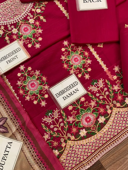 ANEELA’S EMBROIDERED LAWN - 3 PC UNSTITCHED