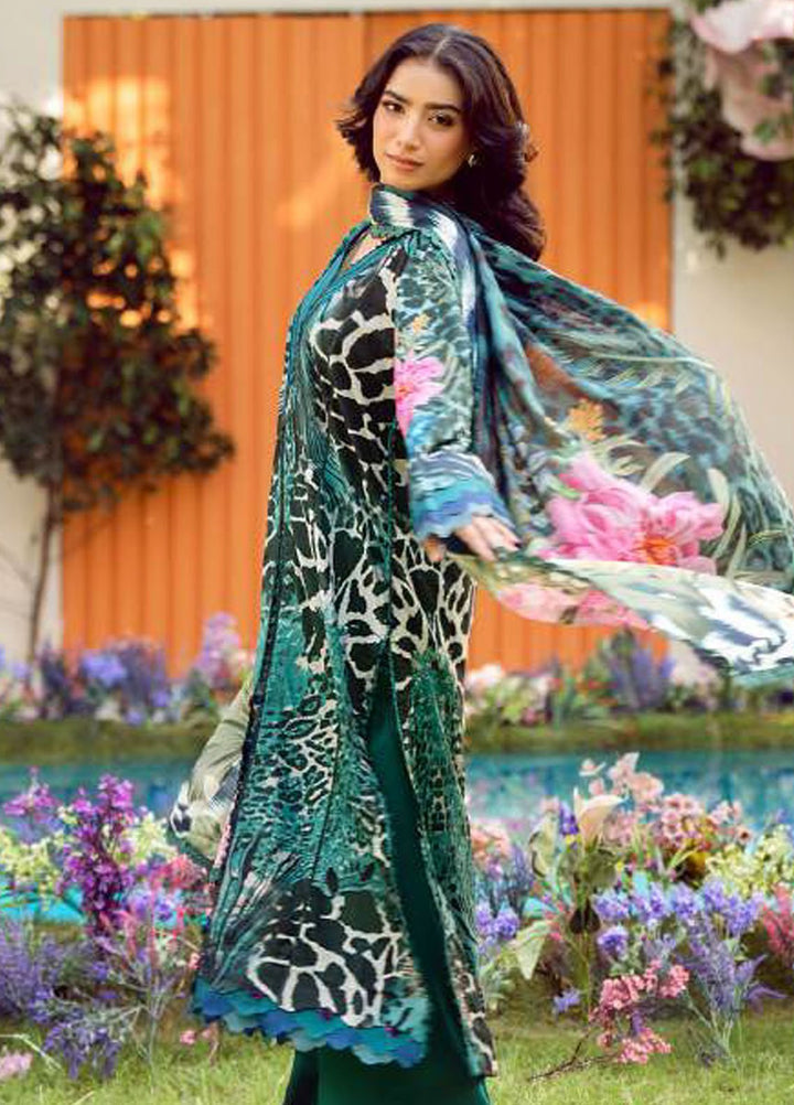 ELAF DIGITAL PRINTED SILK - 3 PC UNSTITCHED