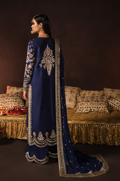 MAYA BY AFROZEH LUXURY VELVET EMBROIDERED - 3 PC UNSTITCHED