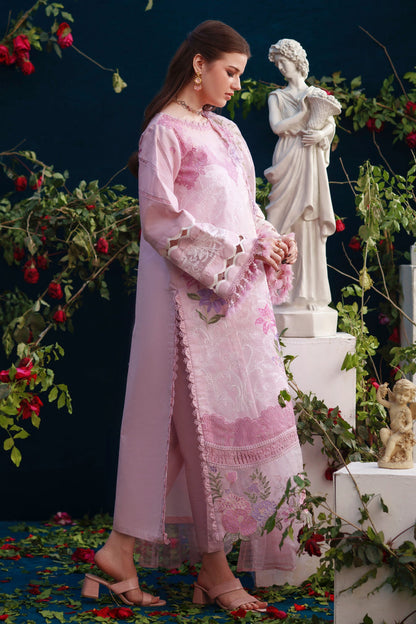 PARISHAY EMBROIDERED LAWN - 3 PC UNSTITCHED
