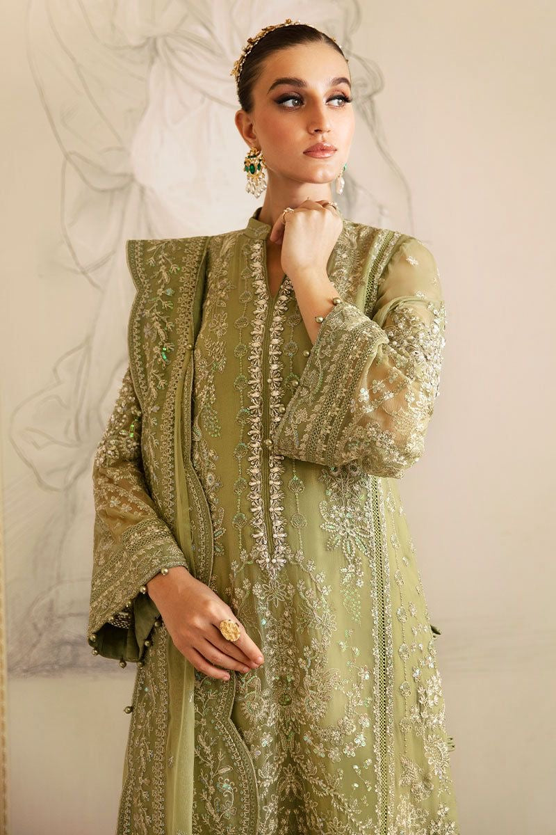 GULAAL LUXURY EMBROIDERED CHIFFON - 3 PC UNSTITCHED