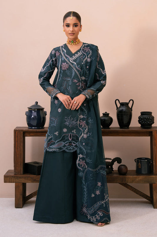MARJJAN LUXURY EMBROIDERED LAWN - 3 PC UNSTITCHED