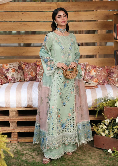 SARDINIA LUXURY EMBROIDERED LAWN - 3 PC UNSTITCHED