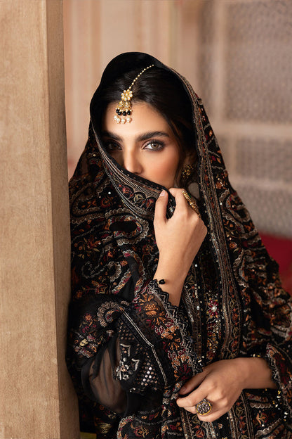 RAMSHA LUXURY EMBROIDERED CHIFFON - 3 PC UNSTITCHED