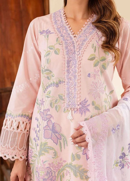 SABLE EMBROIDERED LAWN - 3 PC UNSTITCHED