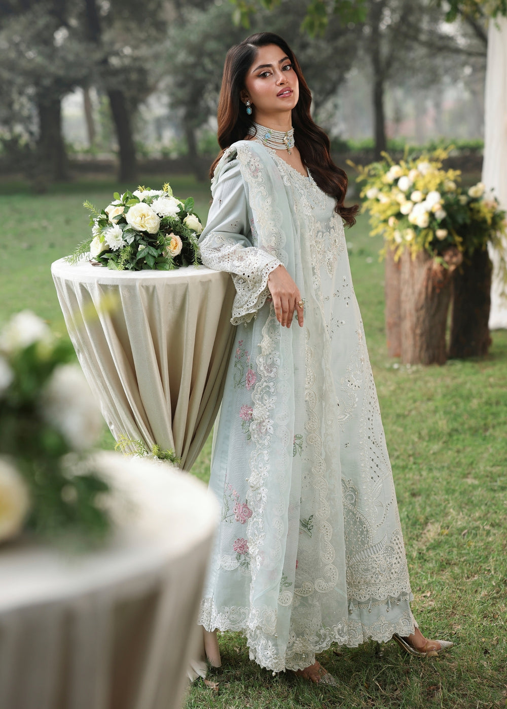 SARDINIA LUXURY EMBROIDERED LAWN - 3 PC UNSTITCHED