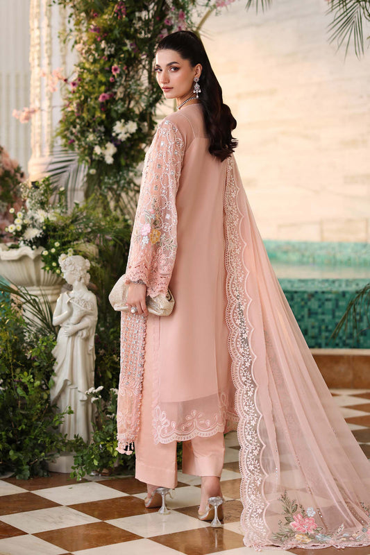 MARIA B LUXURY EMBROIDERED CHIFFON - 3 PC UNSTITCHED