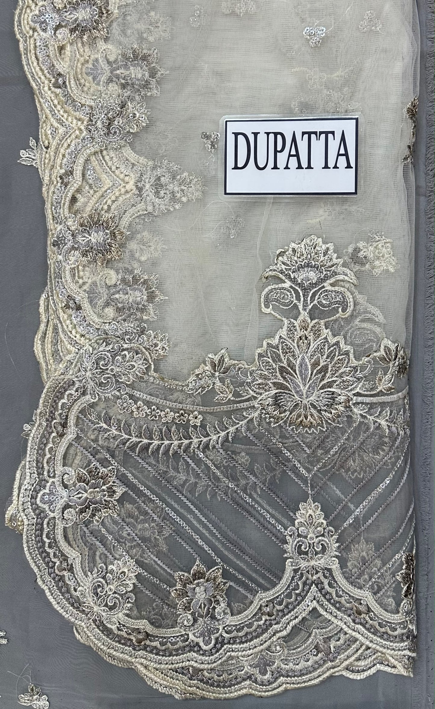 IMROZIA LUXURY EMBROIDERED ORGANZA - 3 PC UNSTITCHED