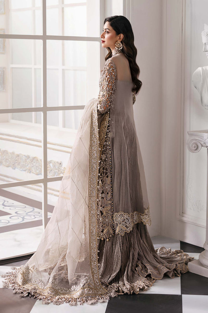 MARIA B LUXURY WEDDING EMBROIDERED ORGANZA - 3 PC UNSTITCHED