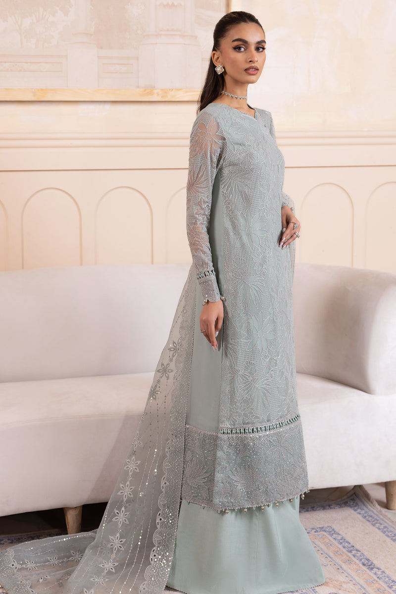 JAZMIN LUXURY EMBROIDERED CHIFFON - 3 PC UNSTITCHED