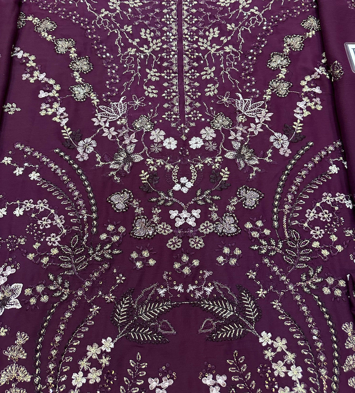 LAVISH PREMIUM EMBROIDERED CHIFFON - 3 PC UNSTITCHED