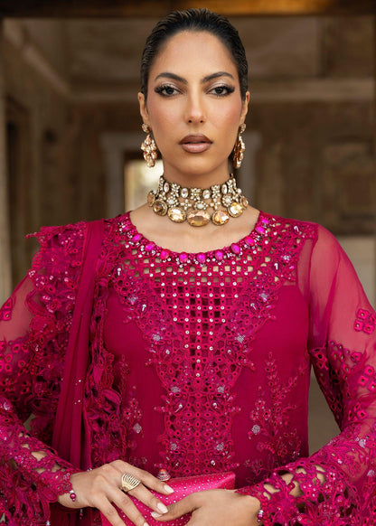 SARDINIA LUXURY EMBROIDERED CHIFFON - 3 PC UNSTITCHED