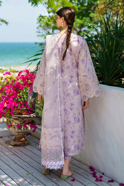BAROQUE EMBROIDERED LAWN - 3 PC UNSTITCHED
