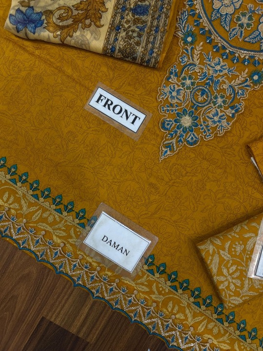 SAPPHIRE FORMALS EMBROIDERED LAWN - 3 PC UNSTITCHED