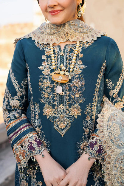 IMROZIA LUXURY EMBROIDERED CHIFFON - 3 PC UNSTITCHED