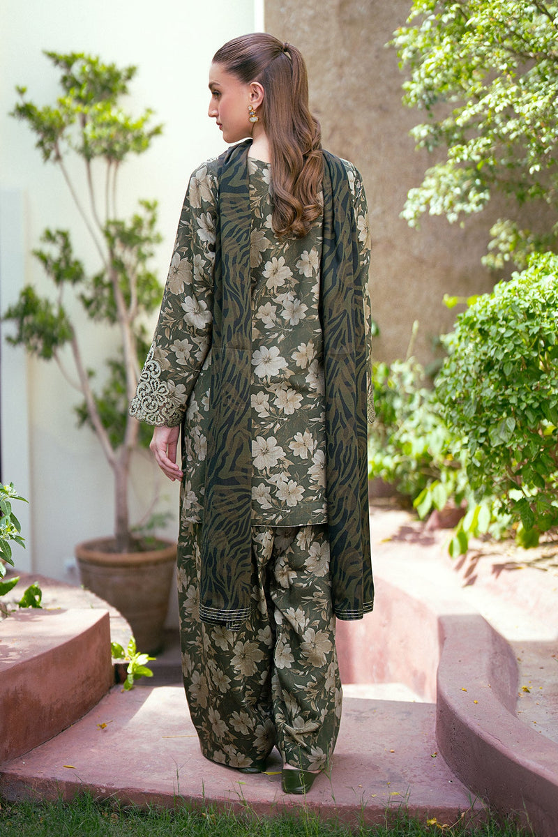 BAROQUE FORMALS PRINTED EMBROIDERED LAWN - 3 PC UNSTITCHED