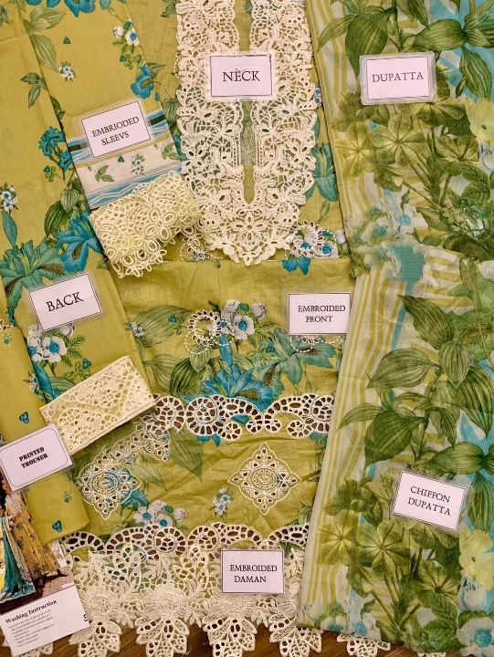 ELAF FORMALS EMBROIDERED LAWN - 3 PC UNSTITCHED