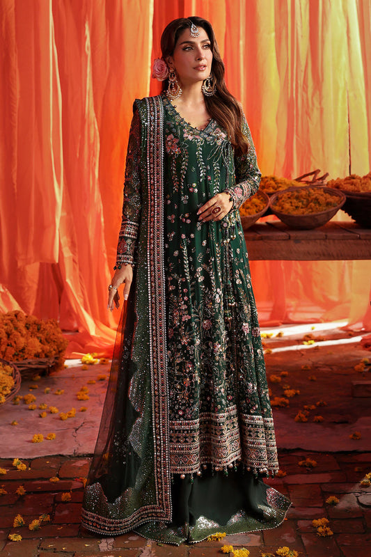 NUREH LUXURY EMBROIDERED CHIFFON - 3 PC UNSTITCHED