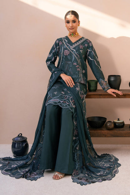 MARJJAN LUXURY EMBROIDERED LAWN - 3 PC UNSTITCHED