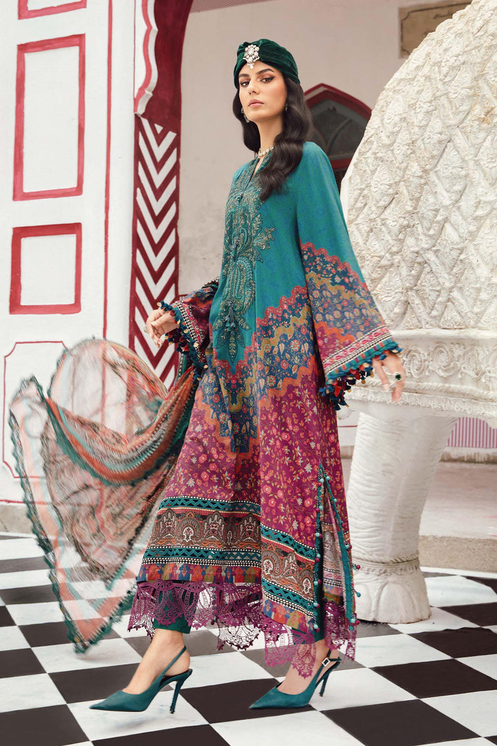 MARIA B FORMALS EMBROIDERED LAWN - 3 PC UNSTITCHED