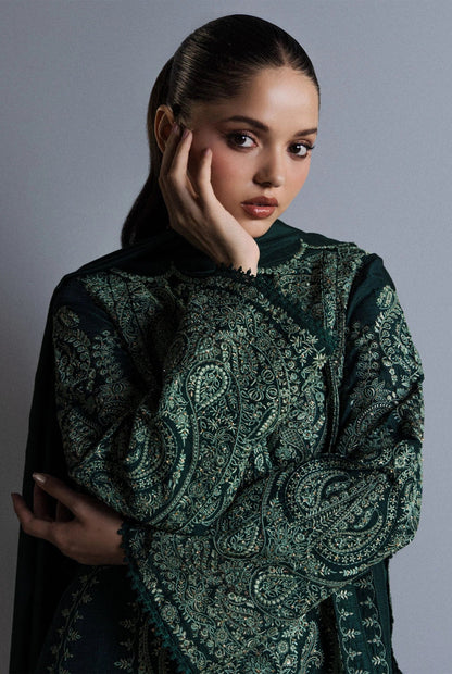 ZARA SHAHJAHAN LUXURY EMBROIDERED LAWN - 3 PC UNSTITCHED