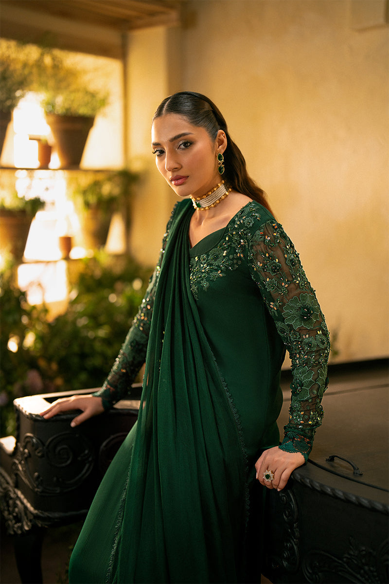 VANYA LUXURY EMBROIDERED CHIFFON - 3 PC UNSTITCHED