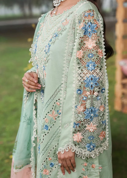 SARDINIA LUXURY EMBROIDERED LAWN - 3 PC UNSTITCHED