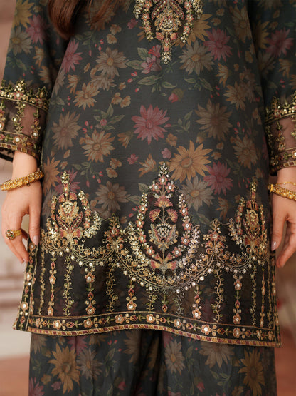 MOHAGNI EMBROIDERED LAWN - 3 PC UNSTITCHED