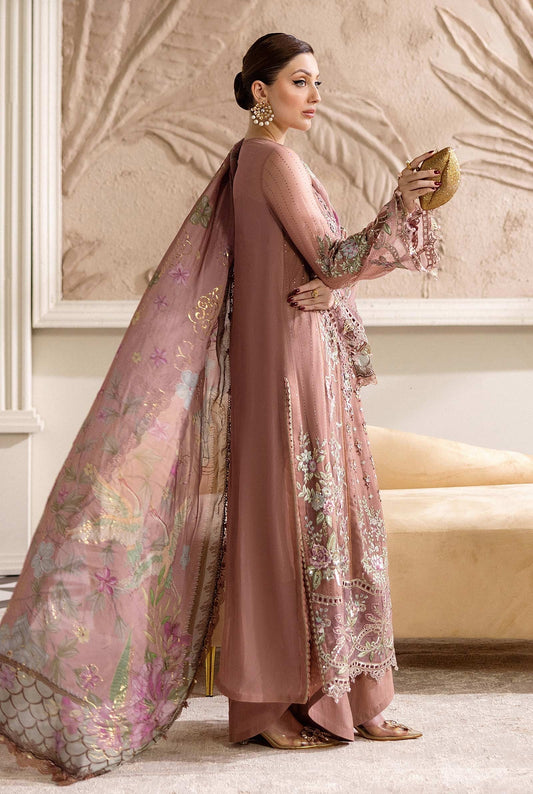 MARIA B LUXURY EMBROIDERED CHIFFON - 3 PC UNSTITCHED