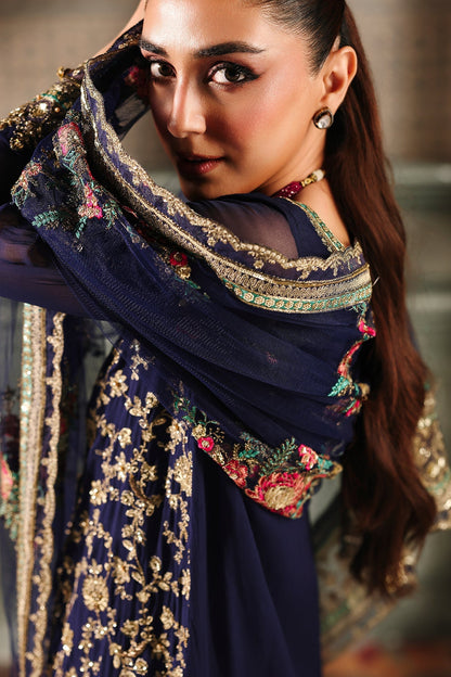 CHARIZMA LUXURY EMBROIDERED CHIFFON - 3 PC UNSTITCHED