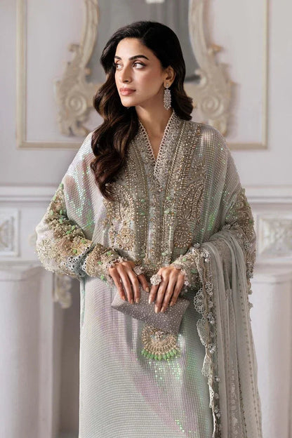 MARIA B LUXURY EMBROIDERED CHIFFON - 3 PC UNSTITCHED
