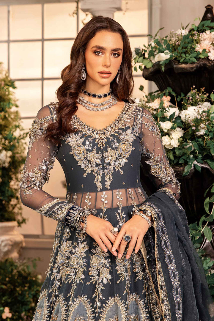 MARIA B LUXURY WEDDING EMBROIDERED ORGANZA - 3 PC UNSTITCHED