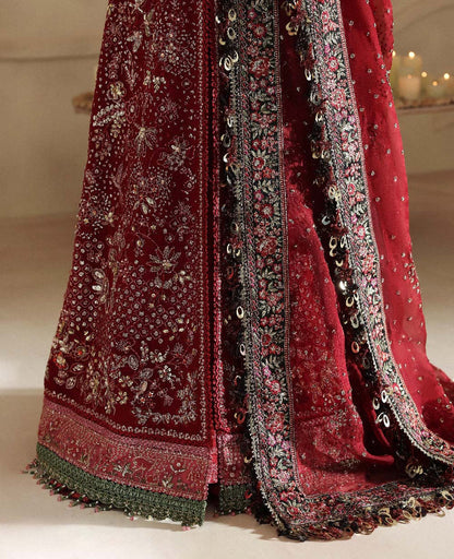 REPUBLIC WOMENSWEAR LUXURY EMBROIDERED ORGANZA - 3 PC UNSTITCHED