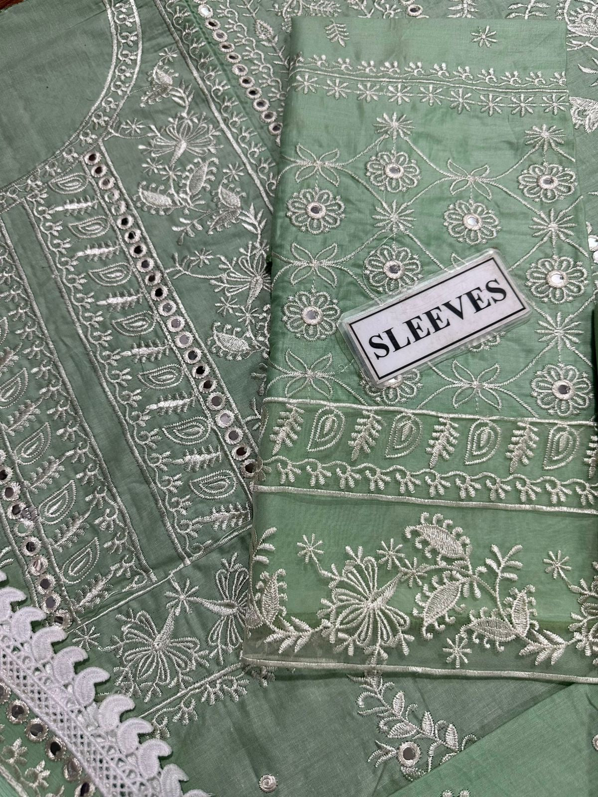 SOBIA NASIR LUXURY EMBROIDERED LAWN - 3 PC UNSTITCHED