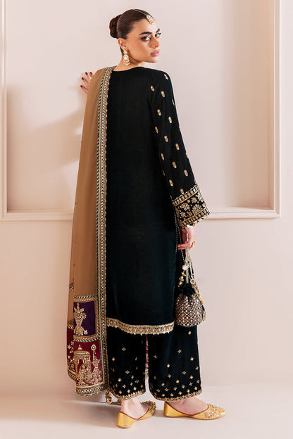 JAZMIN LUXURY EMBROIDERED VELVET - 3 PC UNSTITCHED