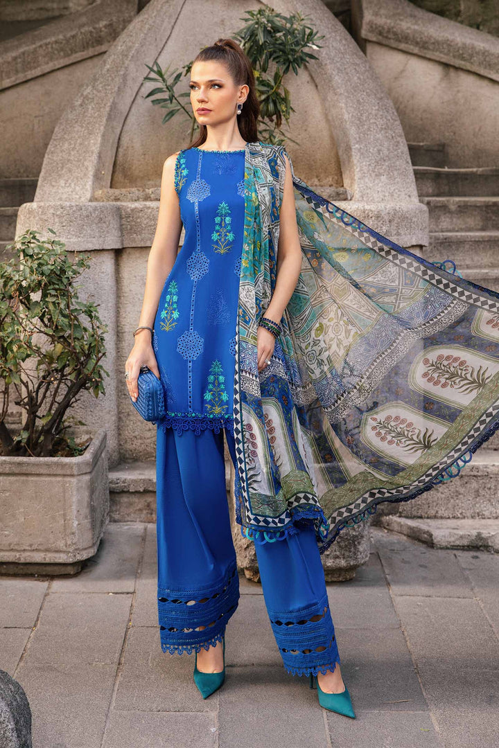 MARIA B FORMALS CUTWORK EMBROIDERED LAWN - 3 PC UNSTITCHED