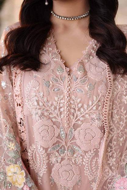 MARIA B LUXURY EMBROIDERED CHIFFON - 3 PC UNSTITCHED