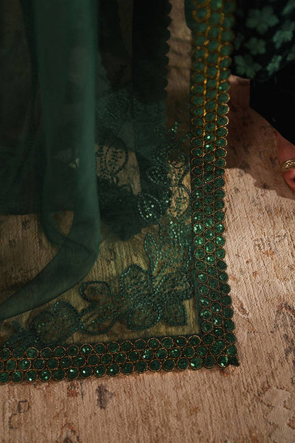 IZNIK LUXURY EMBROIDERED VELVET - 3 PC UNSTITCHED
