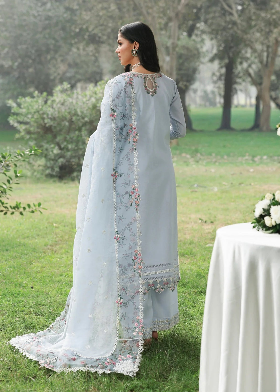 SARDINIA LUXURY EMBROIDERED LAWN - 3 PC UNSTITCHED