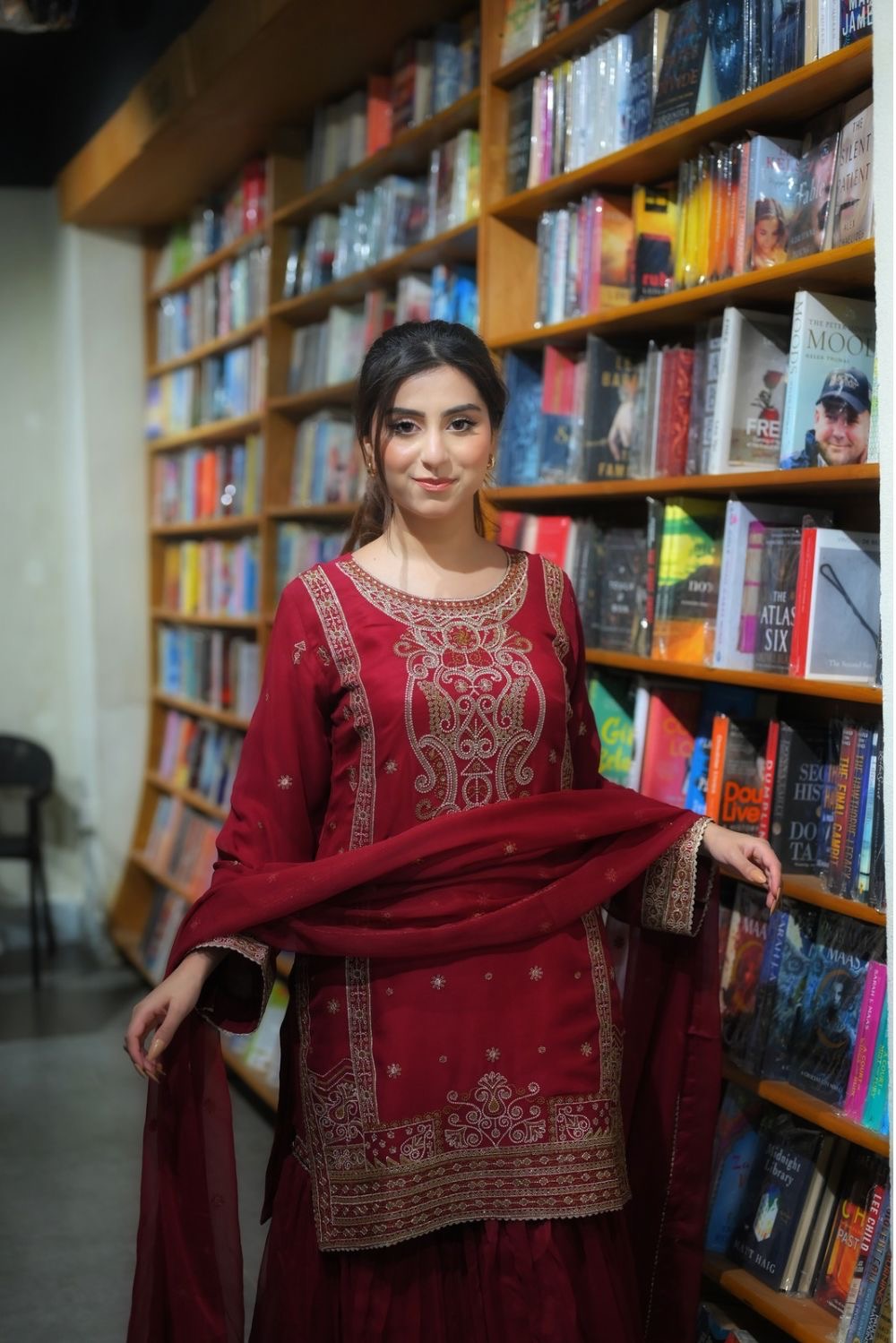 HOORAIN’S PRET CHIFFON EMBROIDERED - 3 PC STITCHED
