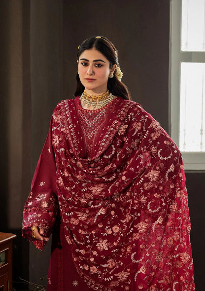 KAHF PREMIUM LUXURY EMBROIDERED LAWN - 3 PC UNSTITCHED