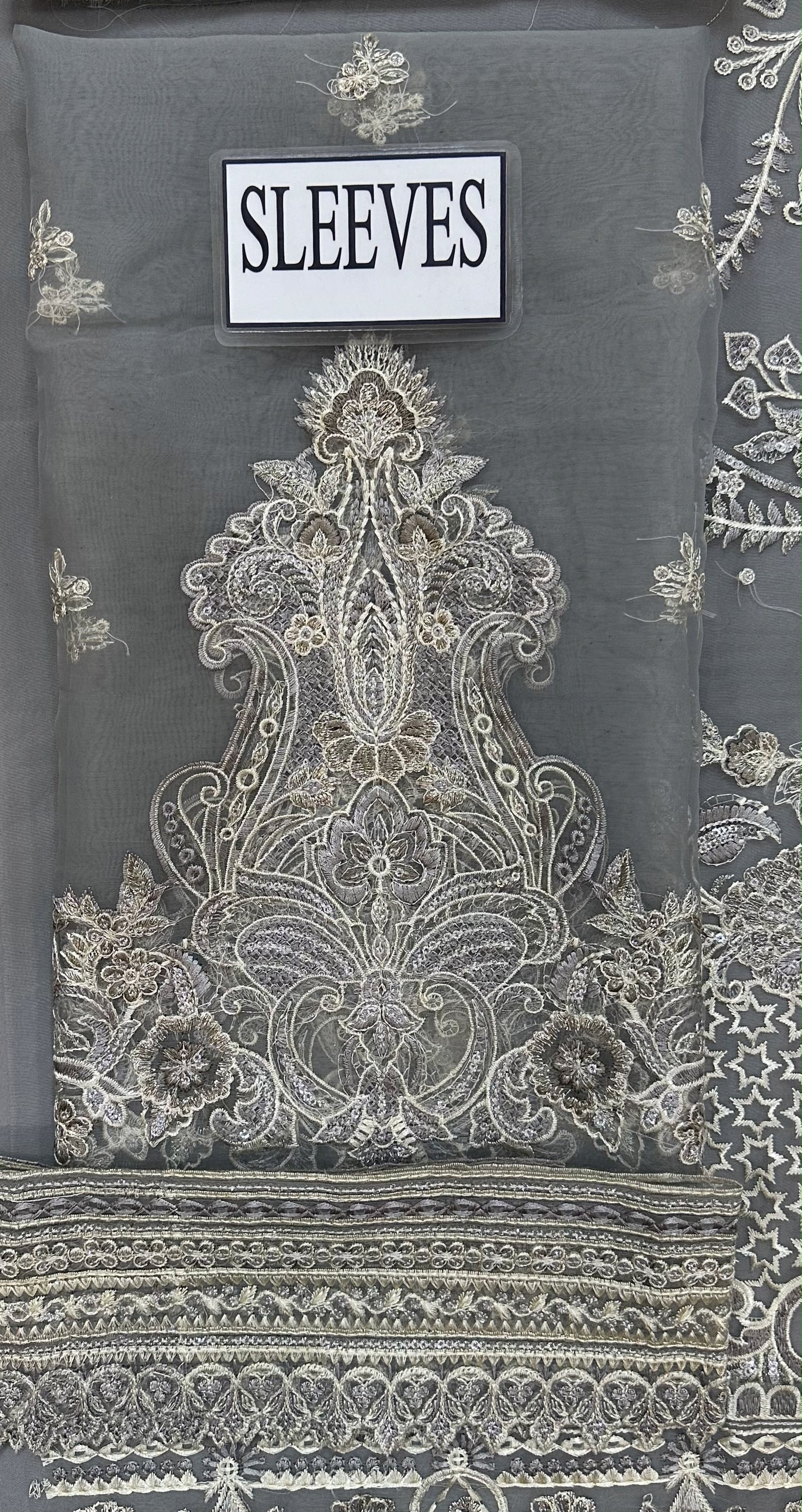 IMROZIA LUXURY EMBROIDERED ORGANZA - 3 PC UNSTITCHED