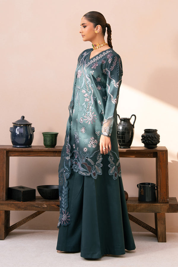 MARJJAN LUXURY EMBROIDERED LAWN - 3 PC UNSTITCHED