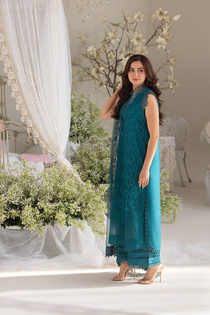 SOBIA NAZIR EMBROIDERED CHIKANKARI LAWN - 3 PC UNSTITCHED
